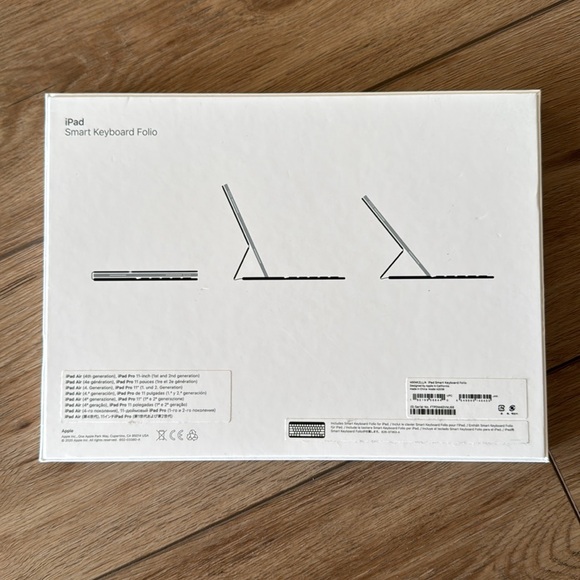 APPLE iPad Smart Keyboard Folio (iPad Air-4th Gen & iPad Pro 11in 1st/2nd Gen) - Picture 2 of 9